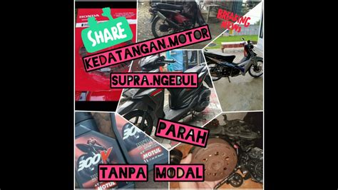 Cara Memperbaiki Motor Ngebul Parah Cuman Modal Ring Bekas Aja Sudah