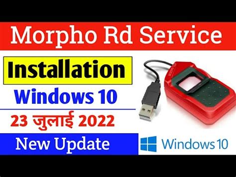 Morpho Rd Service Driver Installation Windows 10 Morpho Rd Service