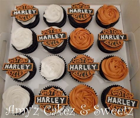 17 Best Images About Harley Davidson Cupcake On Pinterest Dads Wraps