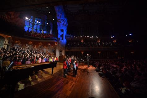 El Palau de la Música reuneix a tots els cors de l Orfeó Català en un