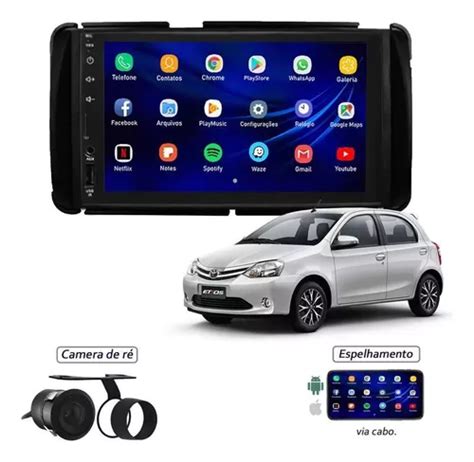 Kit Multimedia De Radio Android Corolla Hilux Etios De Pulgadas