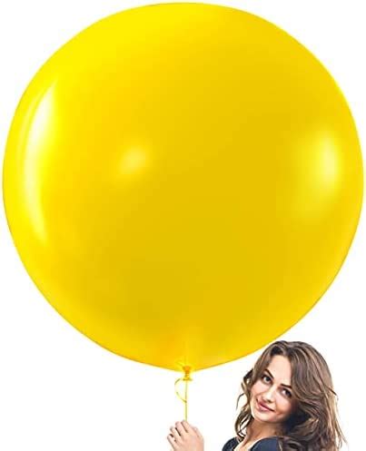 Capture Bliss Prextex Yellow Giant Balloons For Memorable Events