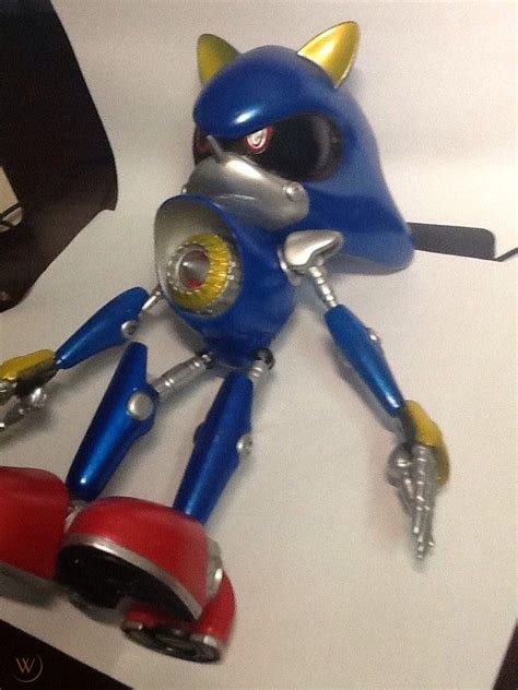 Jazwares Metal Sonic The Hedgehog 105 Inch Action Figure Toy Sega Htf