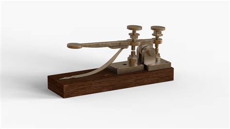 Morse Telegraph 3d Turbosquid 1739097