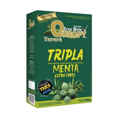 Erva Mate Terer Tripla Menta G Natu Nutri Produtos Naturais Voc