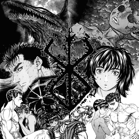 Berserk Guts And Casca Collage By Uoffthegreenwall Manga Drawing