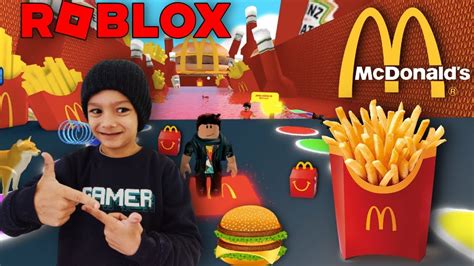 Escapando Del Mc Donals En Roblox Ian Juega Youtube