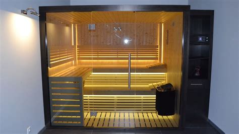 TAPIS PL Nowoczesna sauna DESIGN Sauny Montaż Realizacja ŁÓDŹ