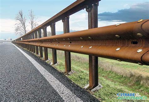 Ancoraggio Delle Barriere Bordo Laterale Strade Autostrade Online