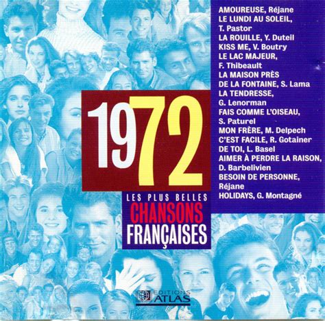 Albúm Les plus belles chansons francaises 1972 de Various en CDandLP