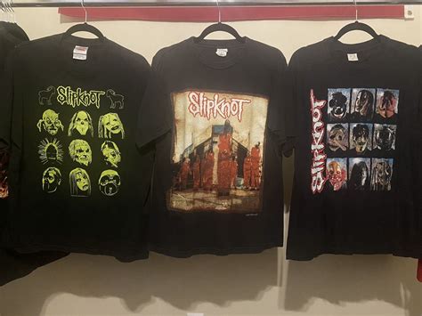 SLIPKNOT Tour Shirts All Original 1999 2021 No Reprin Gem