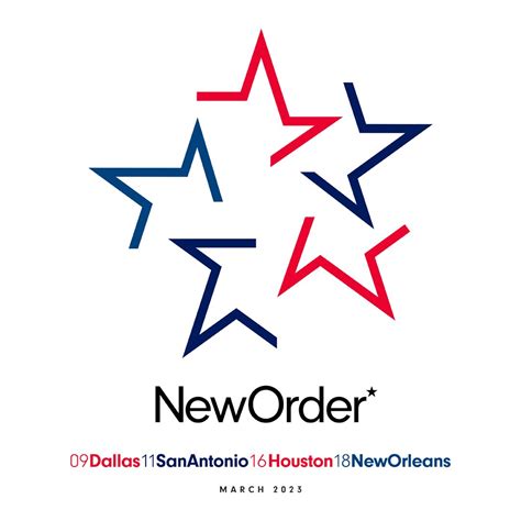 New Order North America dates 2023 — New Order