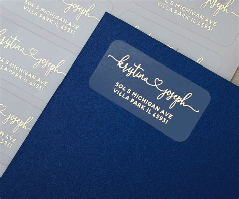 Complete Your Wedding Invitation Suite With Real Gold Foil Return