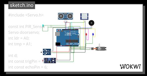 SMART HOME Wokwi ESP32 STM32 Arduino Simulator