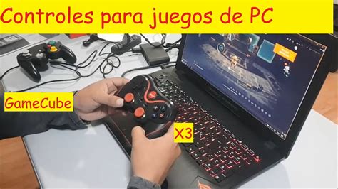 Funcionan Los Controles Para Pc Probamos El X Y El Adaptador Para