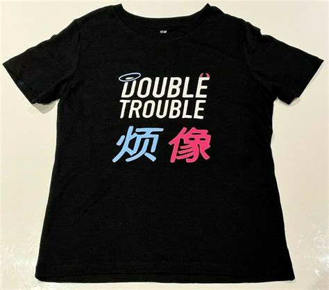 Stokes Twins Double Trouble Black Kids Childrens T-shirt 7/8 9/11 Youtuber Merch in 2022 | T ...