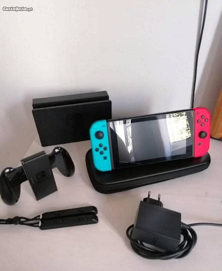 Consola Nintendo Switch Completa Oferta Bolsa Original Em Portugal