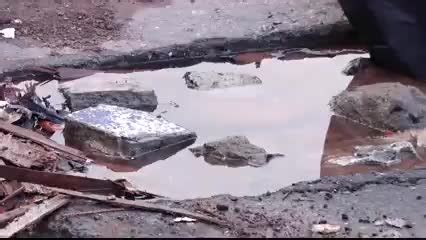 Enorme hueco en barrio los Ángeles provoca colapso vial Telediario