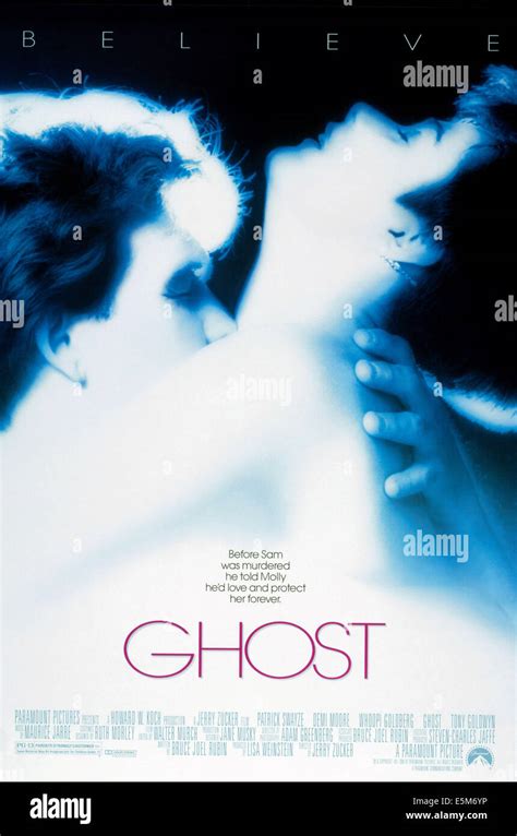 GHOST, poster 1990 Stock Photo - Alamy