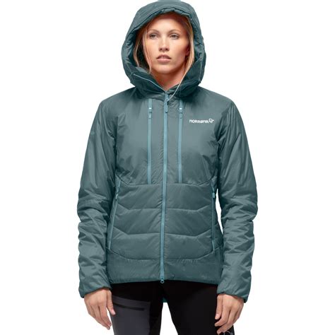 Norrona Veste Femme Trollveggen Powerstretch Pro Zip Hood North