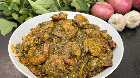 నోరూరించే గోంగూర రొయ్యల కర్రీ Gongura Prawns Curry Prawns Curry