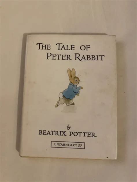 Vintage The Tale Of Peter Rabbit By Beatrix Potter Book Picclick Uk