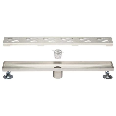 Linear Shower Drains Trough Shower Drains Signature Hardware