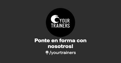 Ponte En Forma Con Nosotros Instagram Linktree