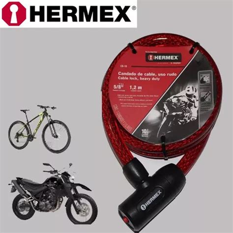 Cadena 1 5 Seguridad Candado Moto Bicicleta Truper Hermex En Venta En