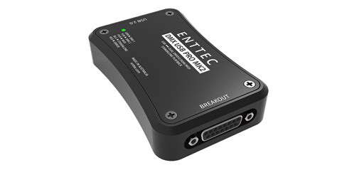 DMX USB Pro Mk2, the new industry standard of DMX Interface | ENTTEC