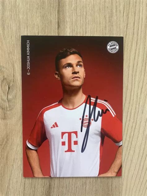 Joshua Kimmich Fc Bayern M Nchen Original Handsigniert