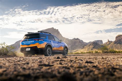 Nissan Pathfinder Rock Creek Enters The Rebelle Rally With Contrasting