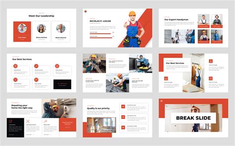 Renova Home Repair Renovation PowerPoint Template