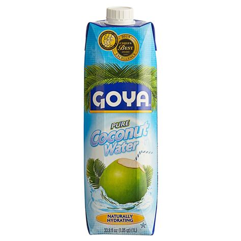 Goya Coconut Water 33 8 Fl Oz 12 Case