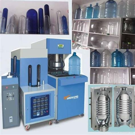 Cavity Pet Jar Bottle Semi Automatic Blowing Machine Rs China