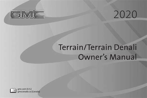 2020 Gmc Terrain Owners Manual Pdf 425 Pages