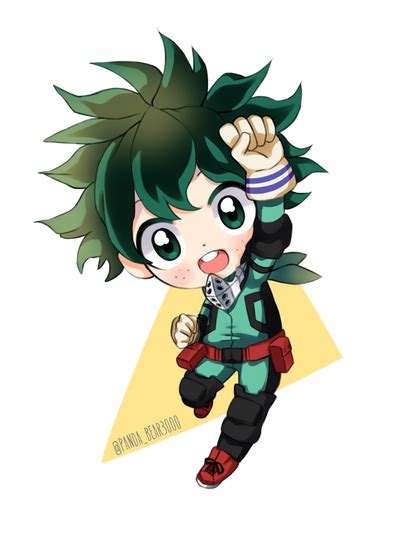 Chibi Deku One For All By Pandabear3000 On Deviantart