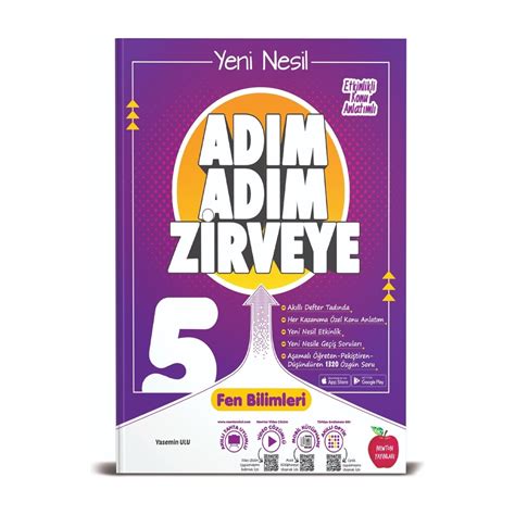 Newton Yayınları 5 sınıf Fen Bilimleri Adım Adım Zirveye Kitabı