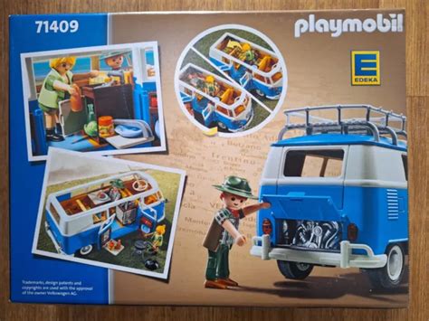 Playmobil Volkswagen T Van Camping Bus Combi Vw Edeka Edition