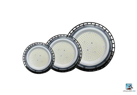 20 X High Bay LED Slim 100W Etanche 6500K Clicpublic Be Les