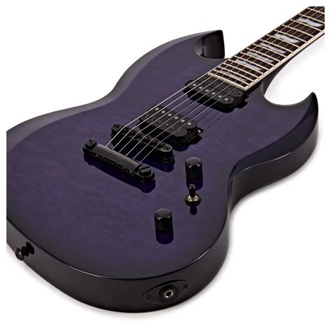 Esp Ltd Viper 1000 See Thru Purple Sunburst At Gear4music