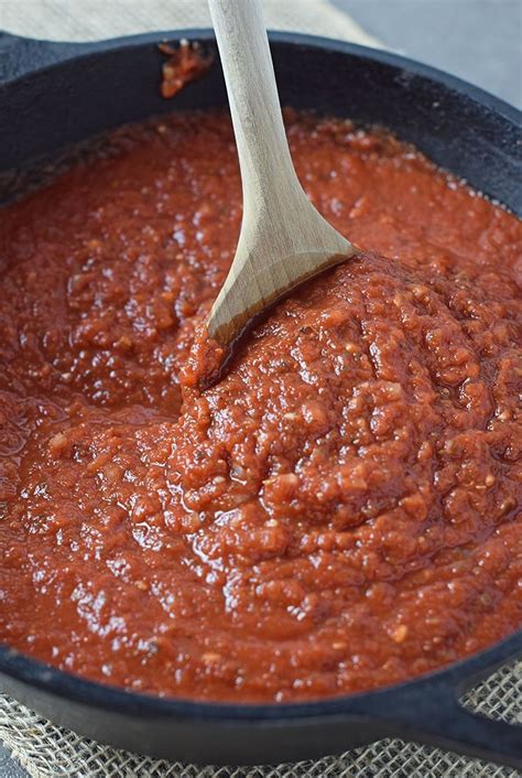 Homemade Pasta Sauce You Can Make Ahead And Freeze Simple Quick And