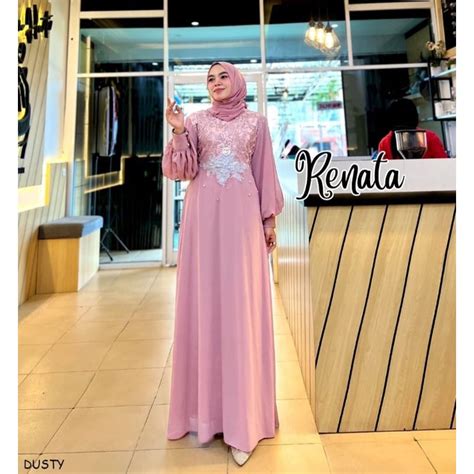 Ready Stock Renata Maxi Gown Party Long Dress Baju Majlis Dinner