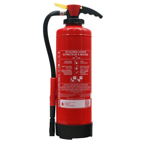 Fire Extinguisher Foam Fluorine Free 6l Ultra