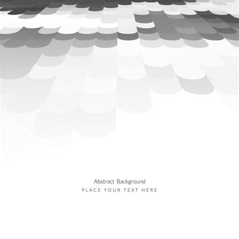 Bonito Fondo Abstracto Blanco Y Negro Vector Gratis