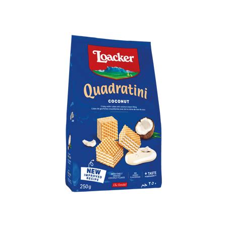 Loacker Quadratini Coconut 250g - Monastery