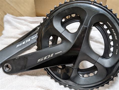 シマノ Shimano 105 Fc R7000 クランクセット 11s ブラック 170mm Bbもおまけクランク｜売買された