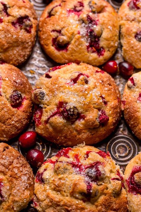 Bakery Style Cranberry Orange Muffins Baker By Nature Bloglovin