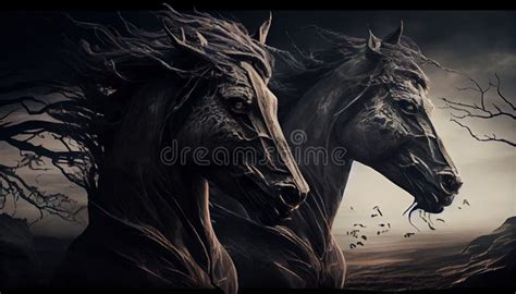 Devil Horses Stock Illustrations 7 Devil Horses Stock Illustrations