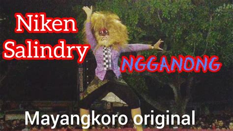 Niken SALINDRY Ikut Ngganong Jaranan Mayangkoro Original YouTube